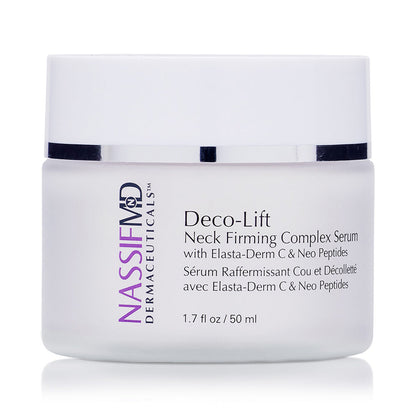 NassifMD Dermaceuticals™

Deco-Lift Neck Firming & Lifting Complex  4 fl oz/120ml