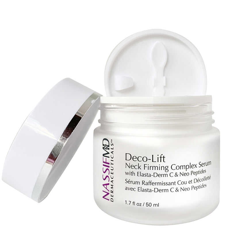 NassifMD Dermaceuticals™

Deco-Lift Neck Firming & Lifting Complex  4 fl oz/120ml